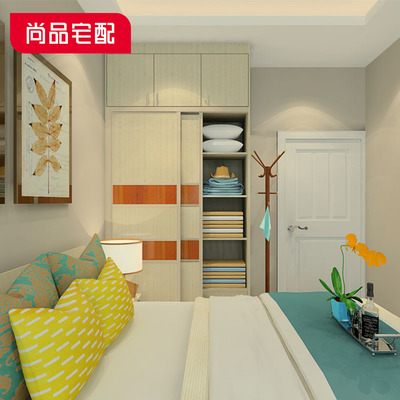 尚品宅配現(xiàn)代簡(jiǎn)約推拉門衣柜BNTX1.35 沂然自得的收納美學(xué)